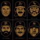 Illustration for article titled Some Cool Jumbotron-Style Portraits Of '70s And '80s Ballplayers